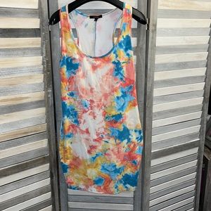 Tye dye maxi dress